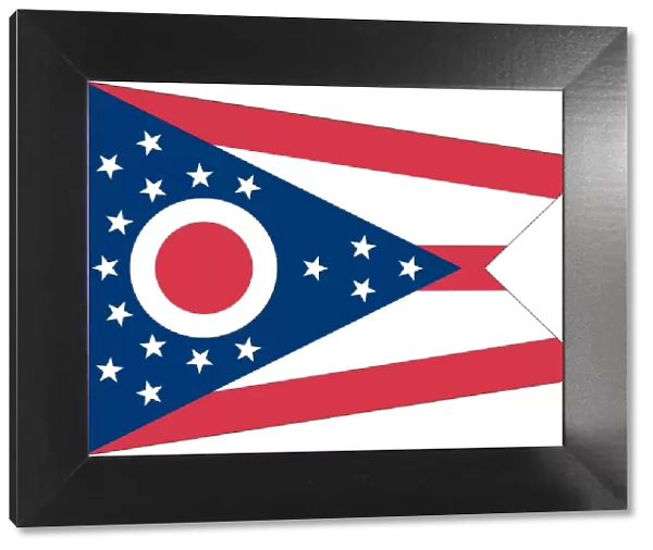 Ohio flag. 2010 edition