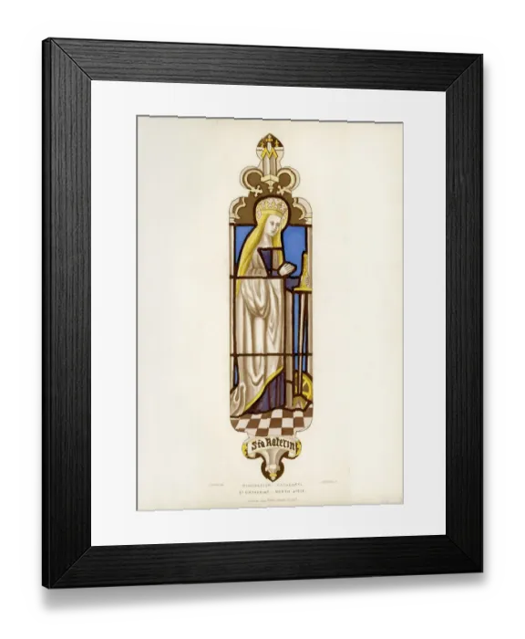 Framed Print : Saint Catherine Framed Print : Saint Catherine