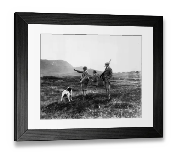 Framed Print : Grouse Shoot Framed Print : Grouse Shoot