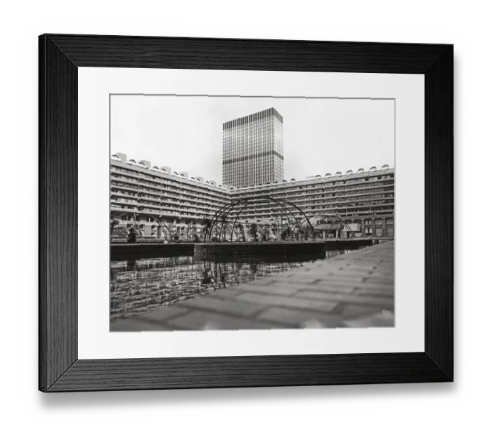 Framed Print : Barbican Estate Framed Print : Barbican Estate