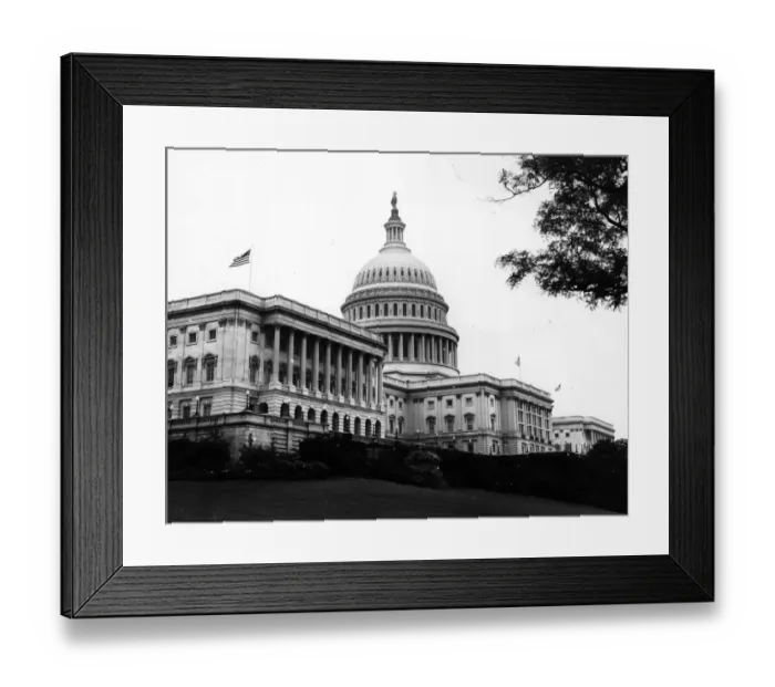 Framed Print : Capitol Building Framed Print : Capitol Building
