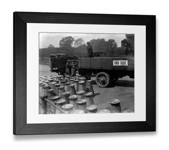 Framed Print : Milk Depot Framed Print : Milk Depot