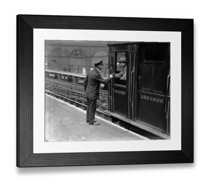 Framed Print : End Of Work