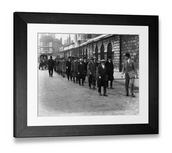 Framed Print : Strikers March Framed Print : Strikers March