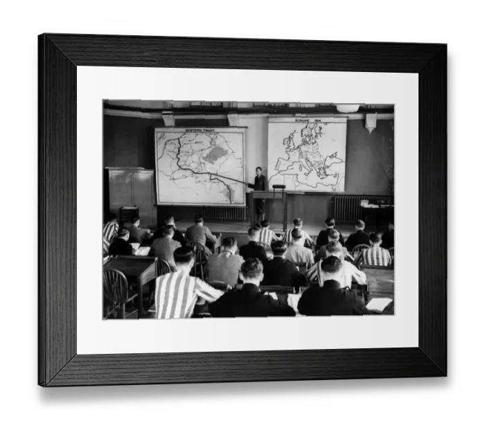 Framed Print : Military Lesson Framed Print : Military Lesson