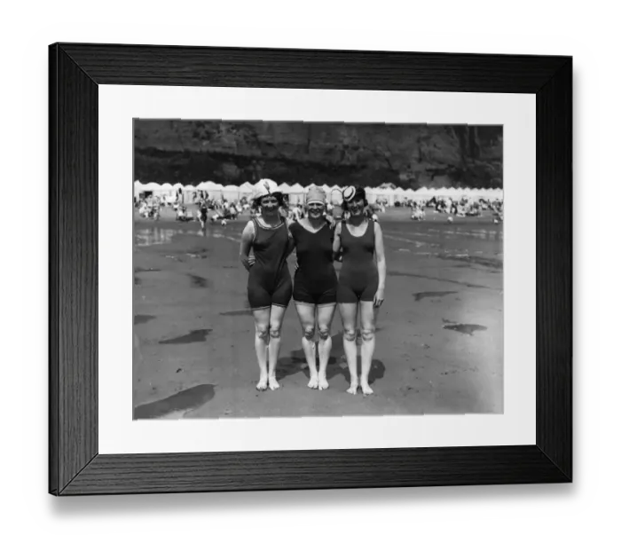Framed Print : Beach Girls Framed Print : Beach Girls