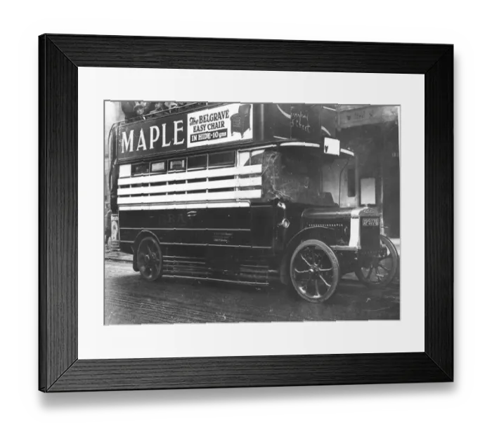 Framed Print : Protected Bus Framed Print : Protected Bus