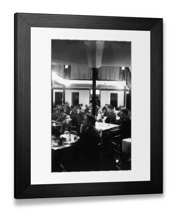Framed Print : Dining Aloft Framed Print : Dining Aloft