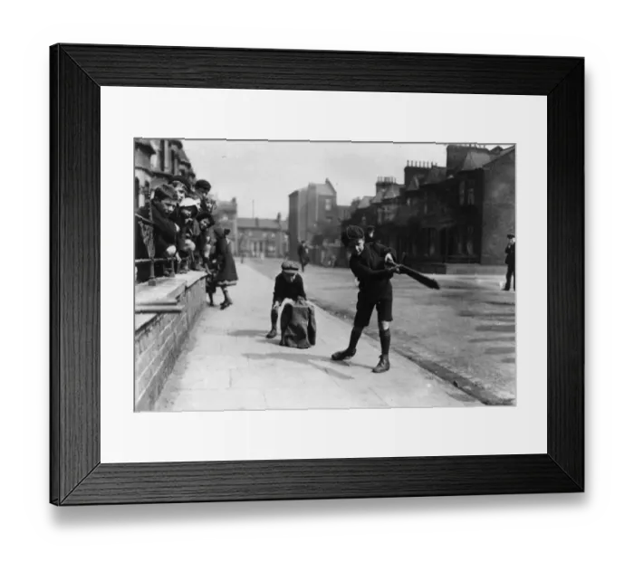 Framed Print : Young Batsman Framed Print : Young Batsman