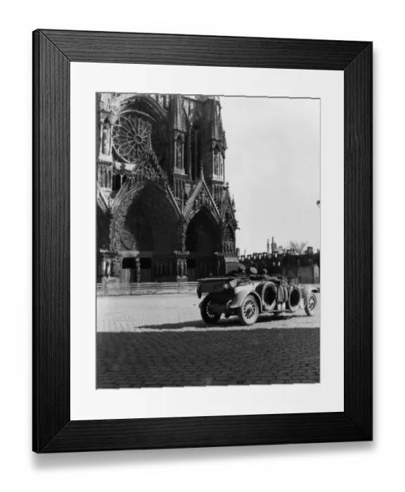Framed Print : Rheims Cathedral Framed Print : Rheims Cathedral