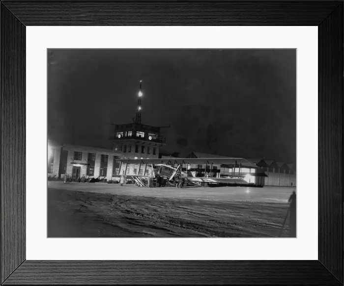 Framed Print : Night Airmail Framed Print : Night Airmail