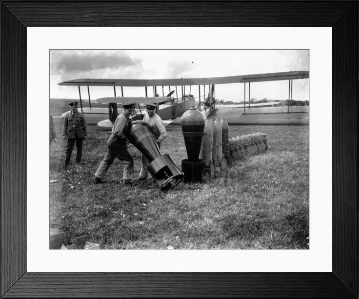 Framed Print : British Bombs Framed Print : British Bombs