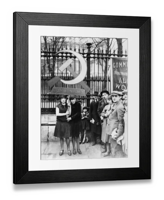 Framed Print : May Day Rally Framed Print : May Day Rally
