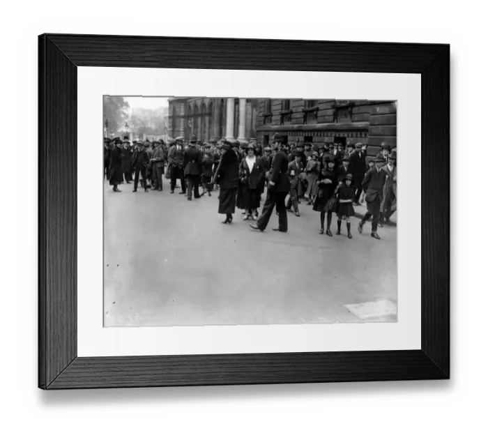 Framed Print : Patrolling Crowds Framed Print : Patrolling Crowds