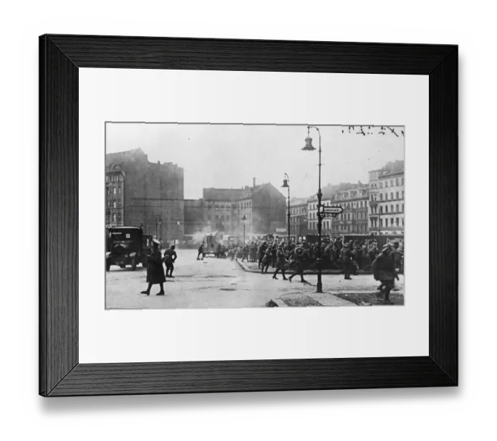 Framed Print : Spartacist Air Raid Framed Print : Spartacist Air Raid