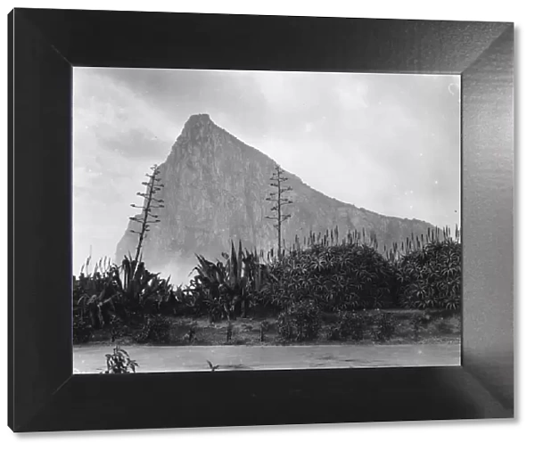 The Rock. 1933: The Rock of Gibraltar, the main landmark of the British