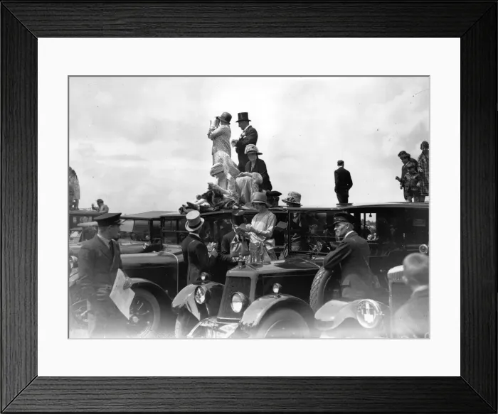Framed Print : Ascot Crowds Framed Print : Ascot Crowds