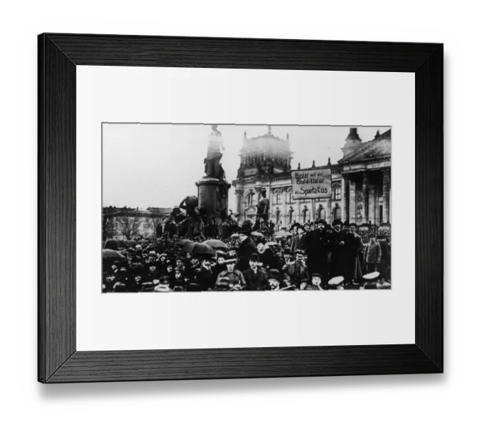 Framed Print : Berlin Revolution Framed Print : Berlin Revolution