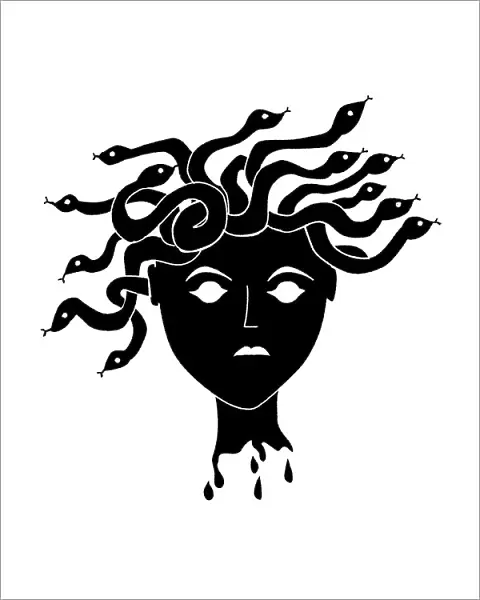 Medusa. greek, Dorling Kindersley Prints