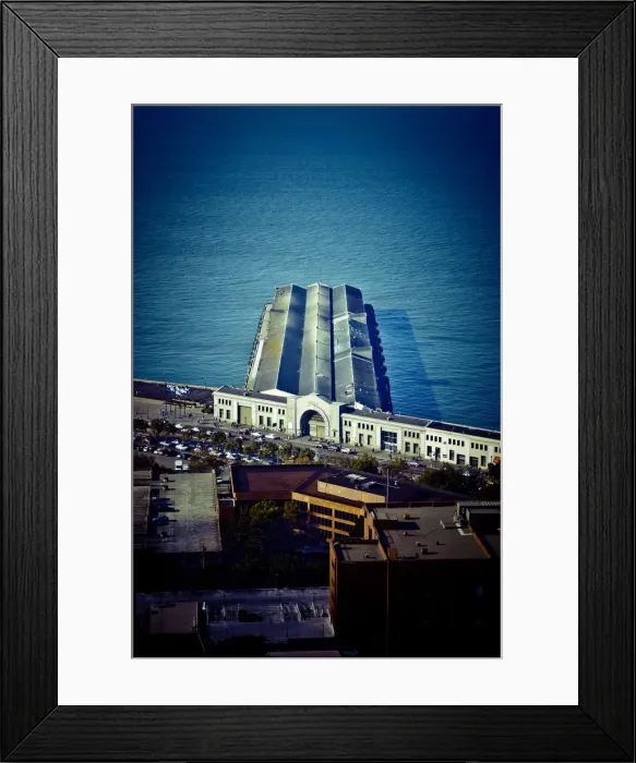 Framed Print : Tiburon Gets The Middle Finger Framed Print : Tiburon Gets The Middle Finger