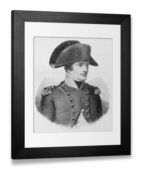 Framed Print : Antique illustration: Napoleon Bonaparte Framed Print : Antique illustration: Napoleon Bonaparte