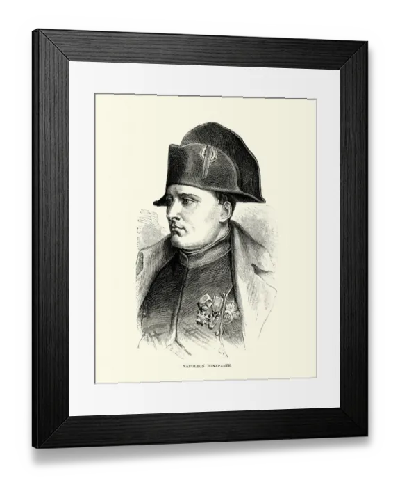 Framed Print : Napoleon Bonaparte Framed Print : Napoleon Bonaparte