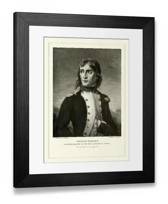 Framed Print : Napoleon Bonaparte Framed Print : Napoleon Bonaparte