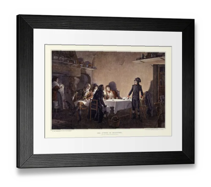 Framed Print : Le souper de Beaucaire Framed Print : Le souper de Beaucaire