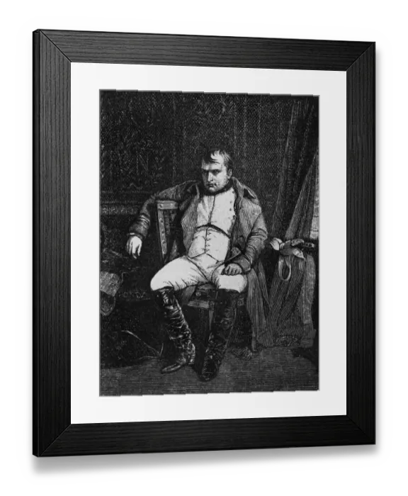 Framed Print : Napoleon Bonaparte Framed Print : Napoleon Bonaparte