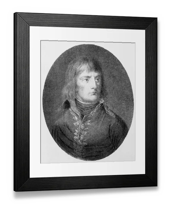 Framed Print : Antique illustration: Napoleon Bonaparte Framed Print : Antique illustration: Napoleon Bonaparte