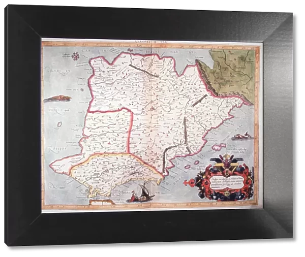 Mercator Atlas Plate II Spain and Portugal