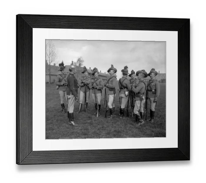 Framed Print : Dandy Troops Framed Print : Dandy Troops