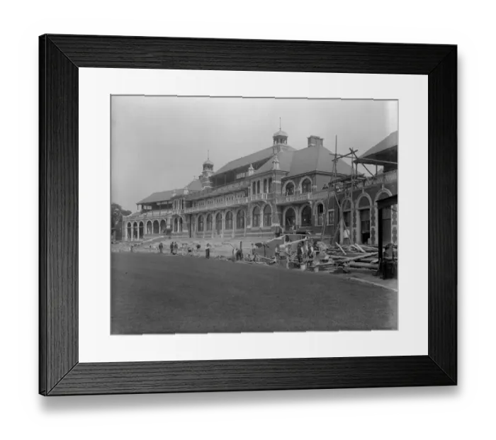 Framed Print : Oval Pavilion Framed Print : Oval Pavilion