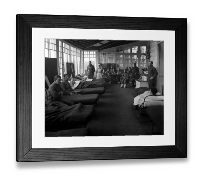 Framed Print : Boer War Casualties
