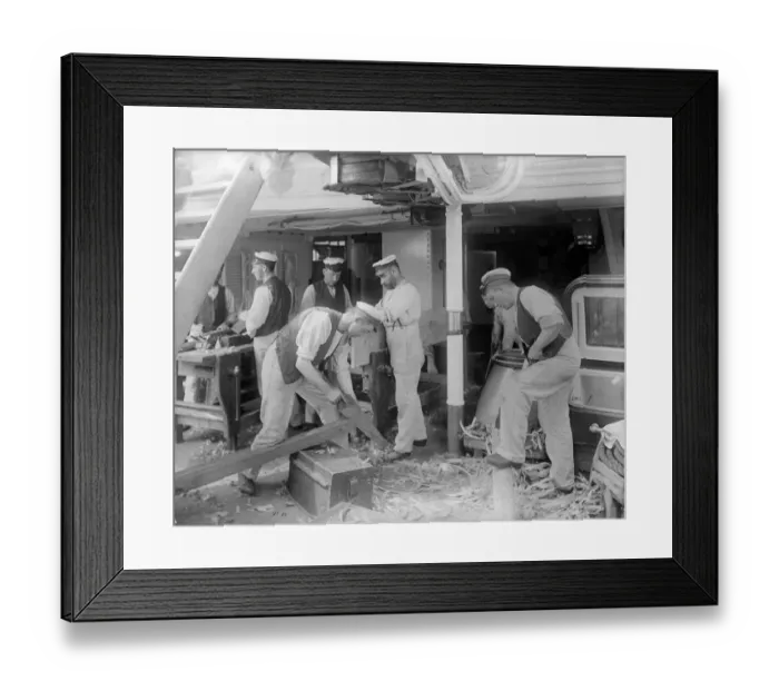 Framed Print : Sawing Wood Framed Print : Sawing Wood