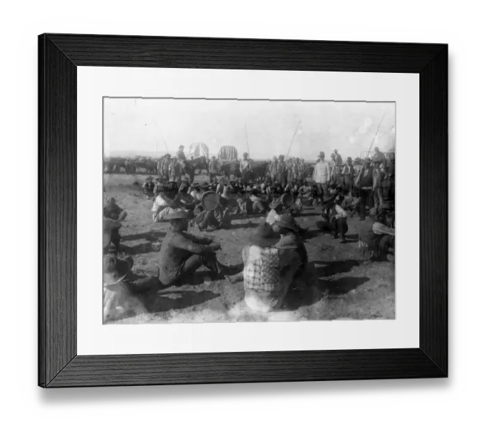 Framed Print : Boer Camp. circa 1900: Boer soldiers in camp Framed Print : Boer Camp. circa 1900: Boer soldiers in camp