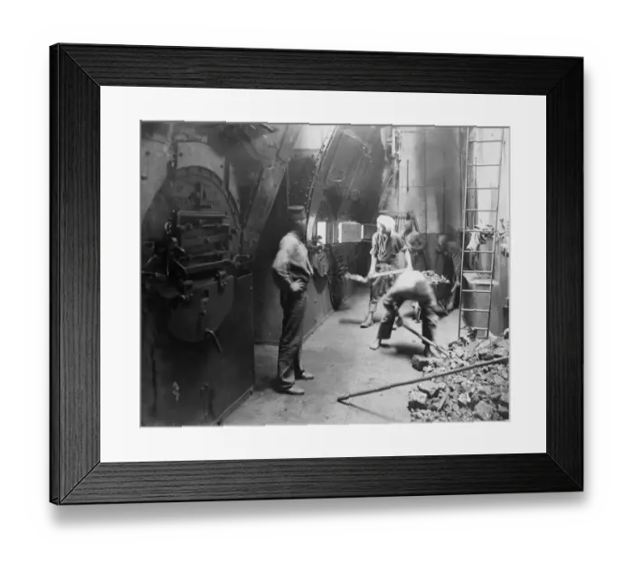 Framed Print : Boiler Room Framed Print : Boiler Room
