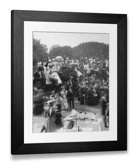 Framed Print : Cricket Crowd Framed Print : Cricket Crowd