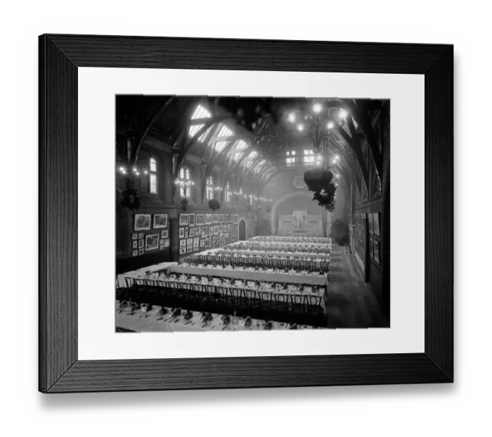 Framed Print : Orphanage Hall