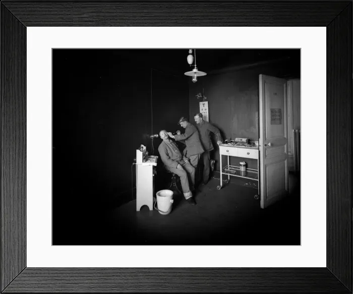 Framed Print : Hearing Test Framed Print : Hearing Test