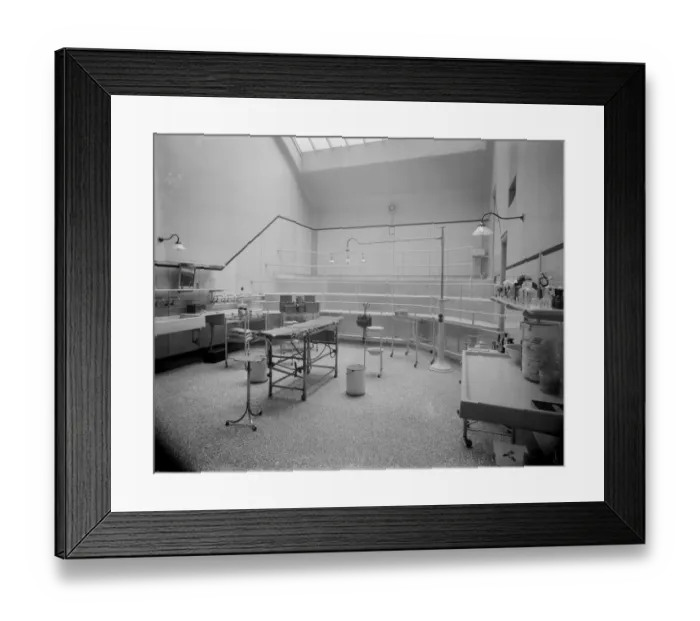 Framed Print : Hospital Theatre