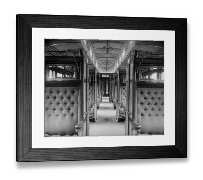 Framed Print : Buffet Saloon