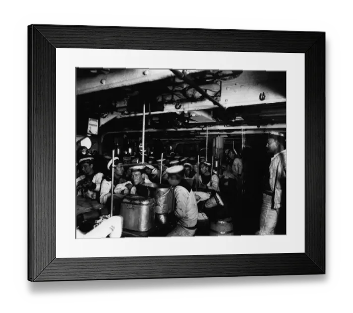Framed Print : Busy Mess Deck Framed Print : Busy Mess Deck