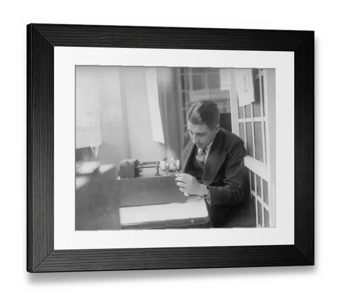 Framed Print : Radiotelegraphy Framed Print : Radiotelegraphy