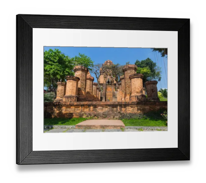 Framed Print : Po Nagar Cham Towers Framed Print : Po Nagar Cham Towers