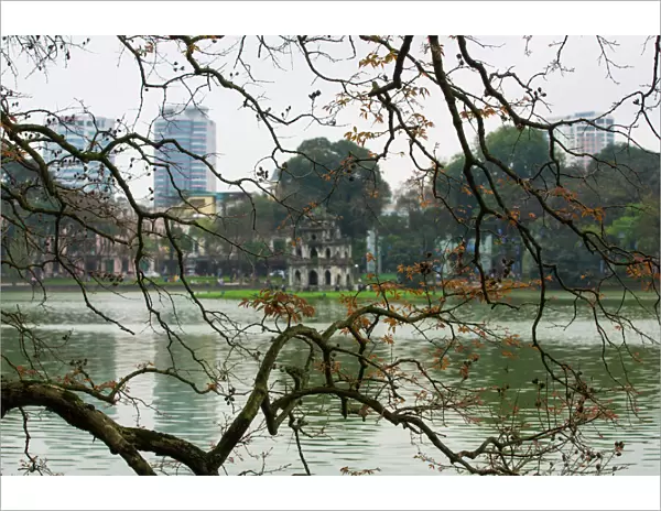 Hanoi, Hoan Kiem Lake, Spring, Trees, Landscape