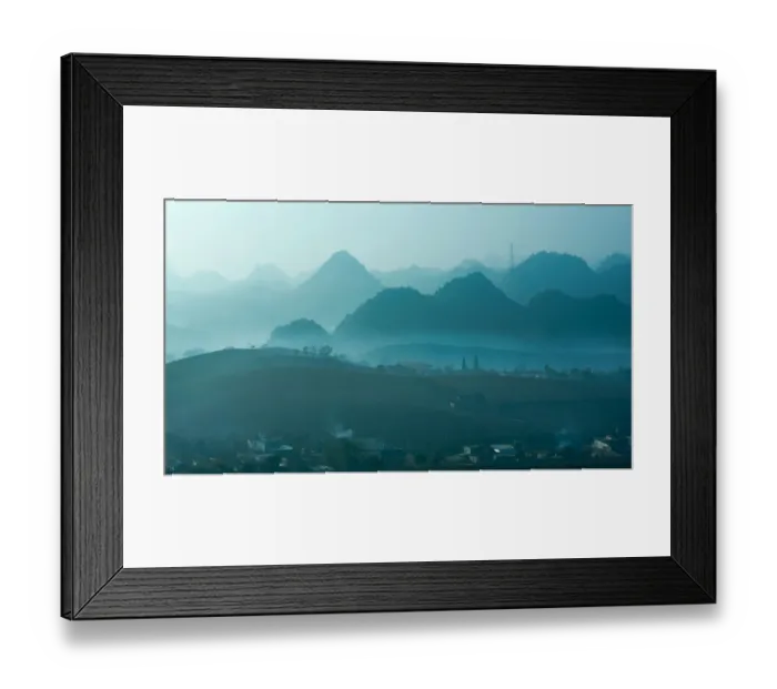 Framed Print : Moc Chau Plateau - Vietnam - Travel Destination Framed Print : Moc Chau Plateau - Vietnam - Travel Destination