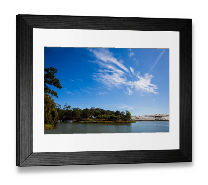 Framed Print : Than Tho Lake, Dalat, Vietnam Framed Print : Than Tho Lake, Dalat, Vietnam