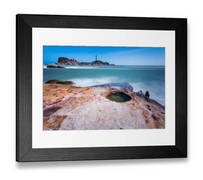 Framed Print : Ke Ga Lighthouse, Faro Ke Ga, Vietnam beach Framed Print : Ke Ga Lighthouse, Faro Ke Ga, Vietnam beach