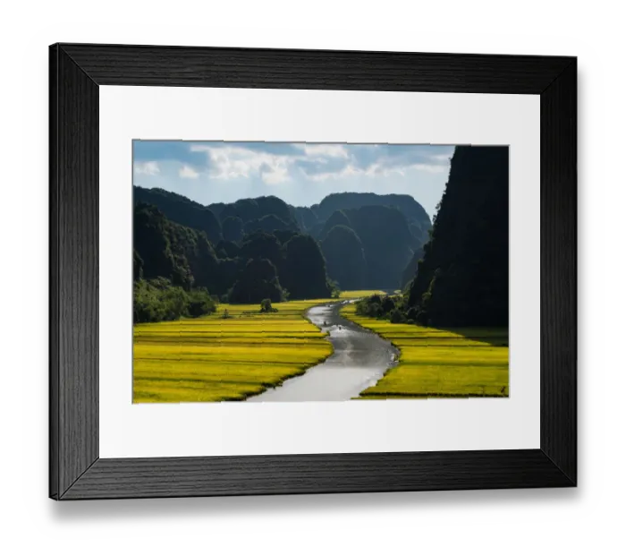 Framed Print : Trang An - Bai Dinh, Vietnam Travel Framed Print : Trang An - Bai Dinh, Vietnam Travel